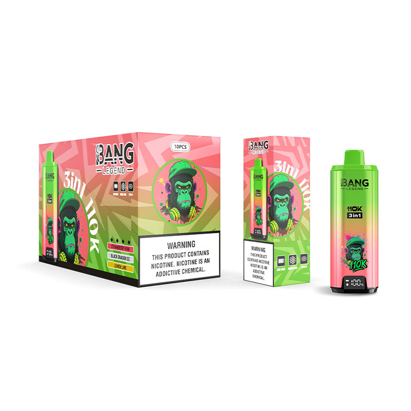 Bang Legend 110000 Puffs Triple Flavors Disposable Vape
