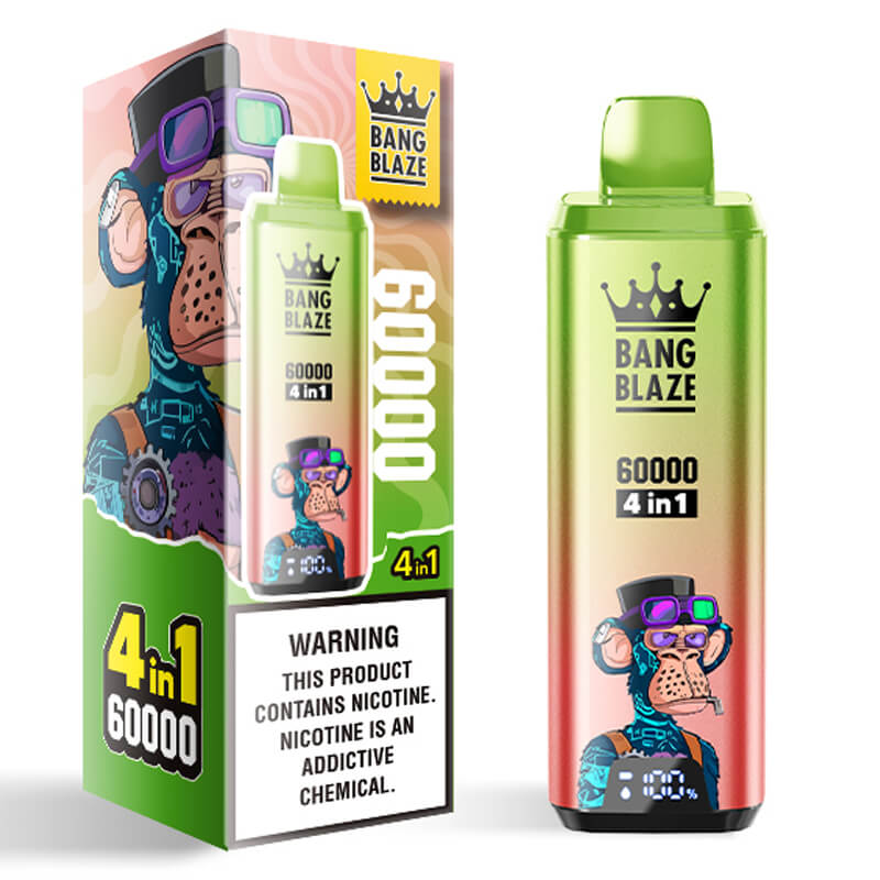Bang Blaze 60000 Puffs 4in1 Flavor Disposable Vape
