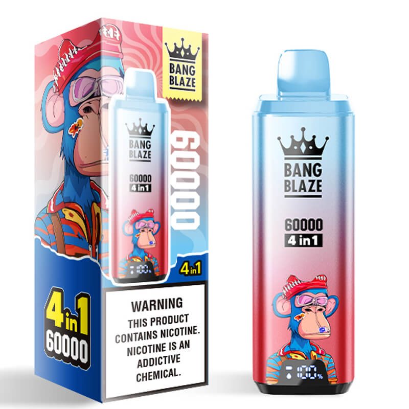 Bang Blaze 60000 Puffs 4in1 Flavor Disposable Vape