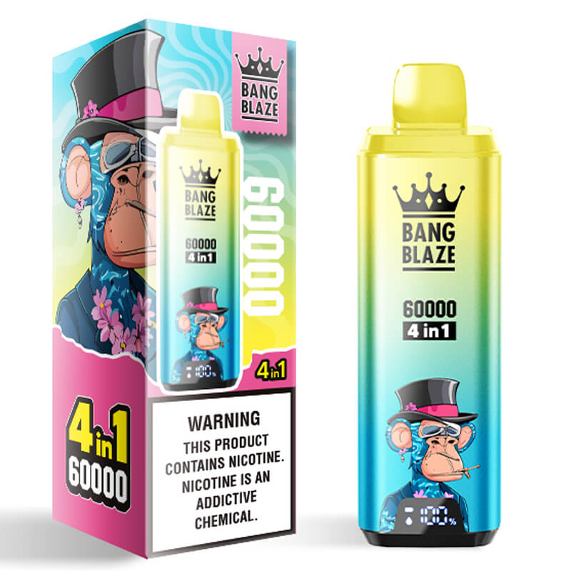 Bang Blaze 60000 Puffs 4in1 Flavor Disposable Vape