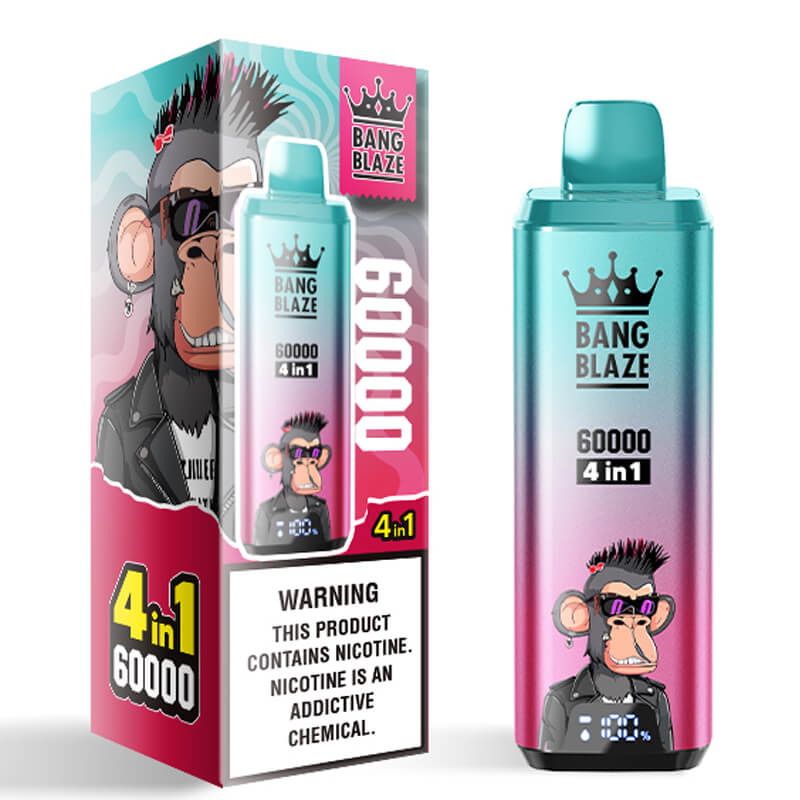 Bang Blaze 60000 Puffs 4in1 Flavor Disposable Vape