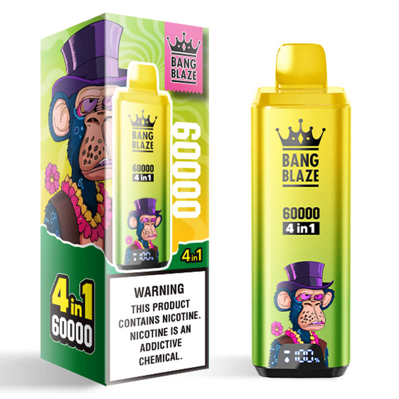 Bang Blaze 60000 Puffs 4in1 Flavor Disposable Vape