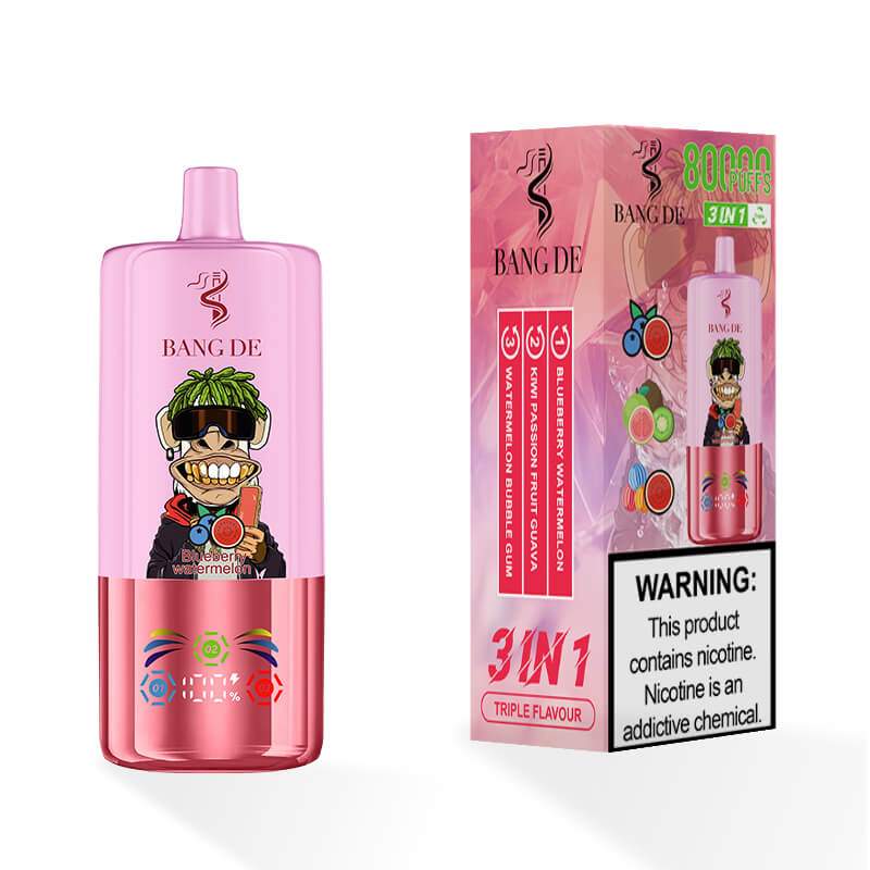 Bang DE 80000 Puffs 3in1 Flavors Disposable Vape