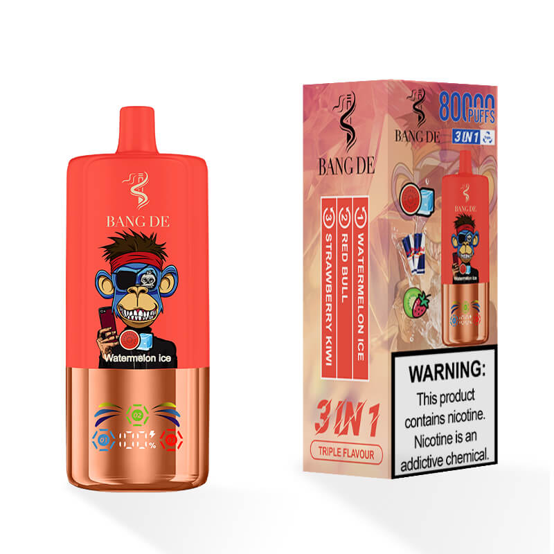 Bang DE 80000 Puffs 3in1 Flavors Disposable Vape