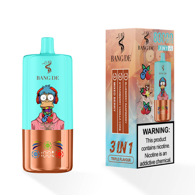 Bang DE 80000 Puffs 3in1 Flavors Disposable Vape
