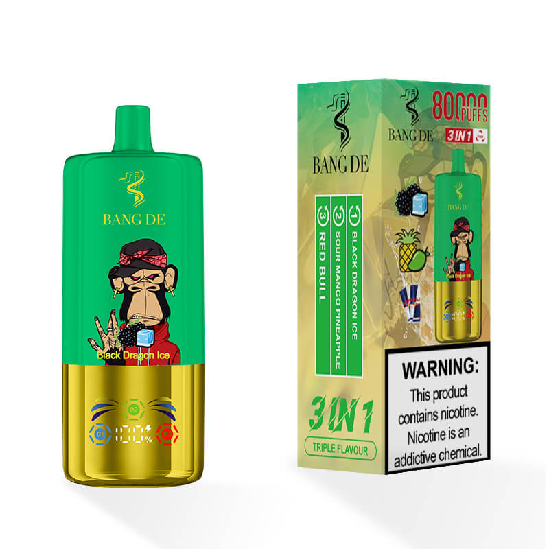 Bang DE 80000 Puffs 3in1 Flavors Disposable Vape