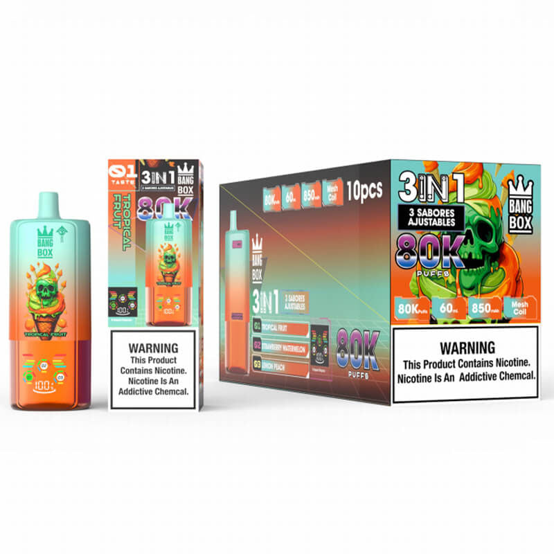 Bang Box 80000 Puffs 3in1 Flavors Disposable Vape