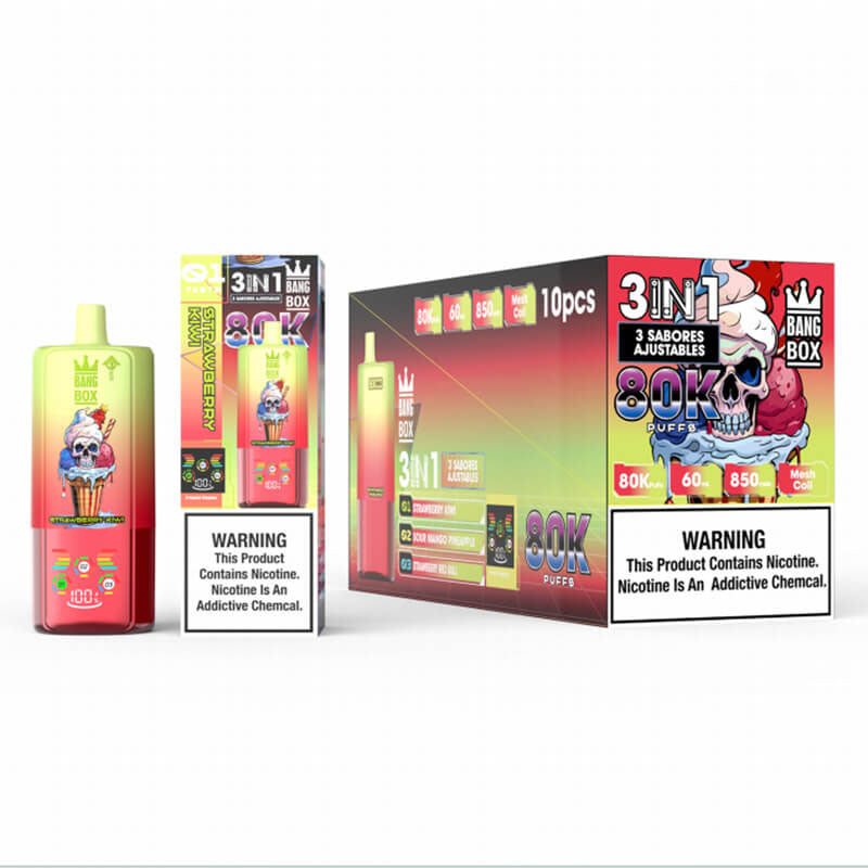 Bang Box 80000 Puffs 3in1 Flavors Disposable Vape