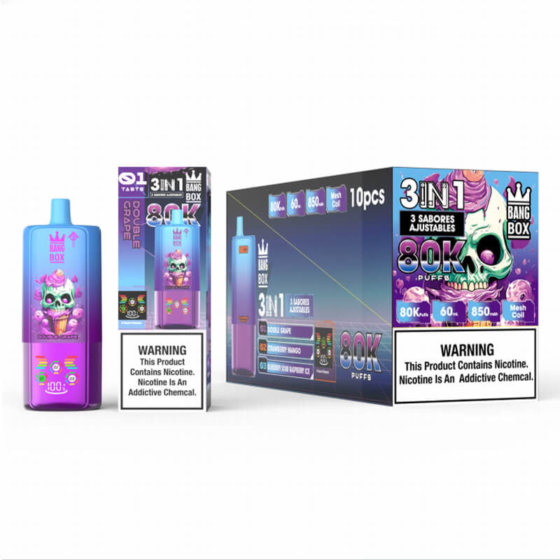 Bang Box 80000 Puffs 3in1 Flavors Disposable Vape