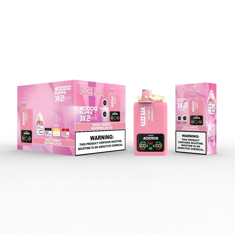 Razz Bar 40000 Puffs Dual Flavors Disposable Vape
