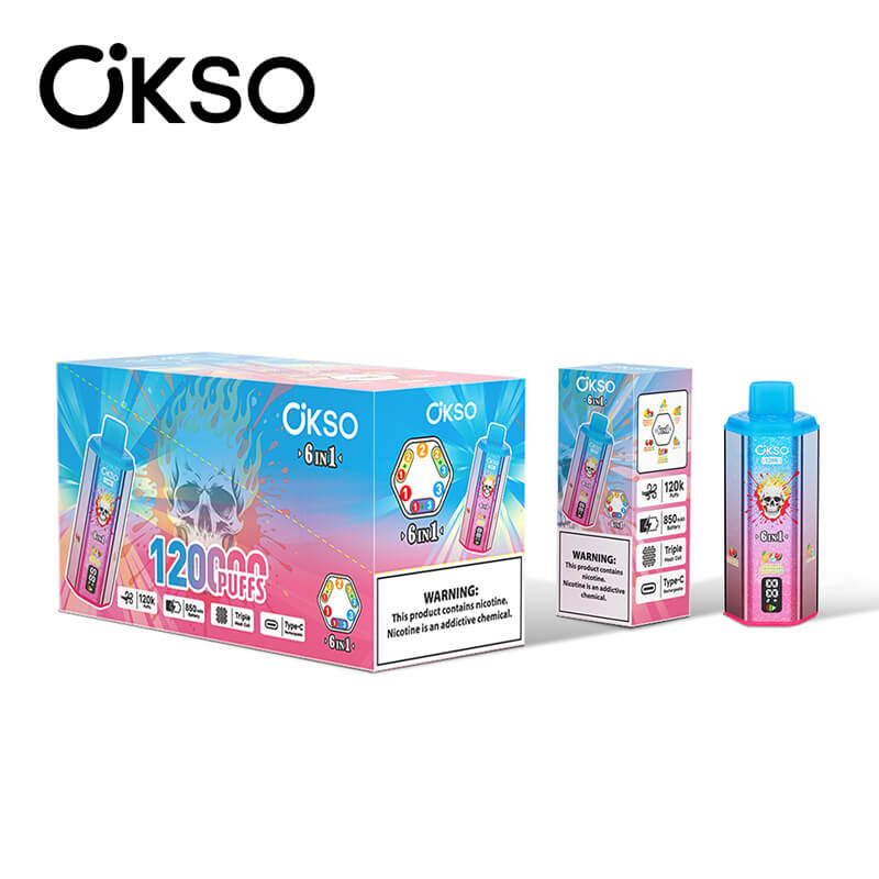 OKSO 120000 Puffs 6in1 Disposable Vape