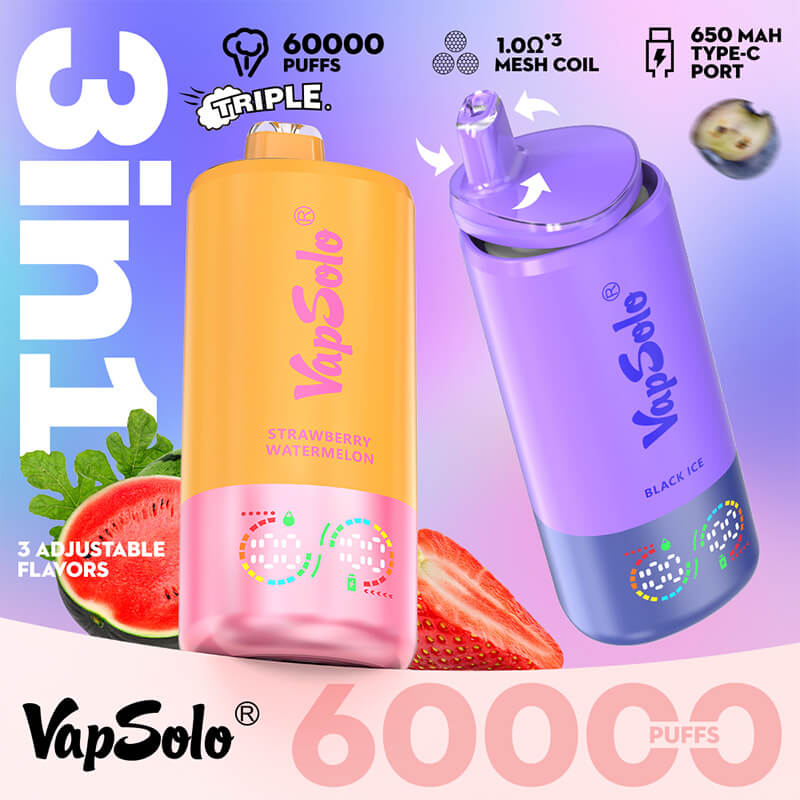 Vapsolo Triple 60000 Puffs Disposable Vape