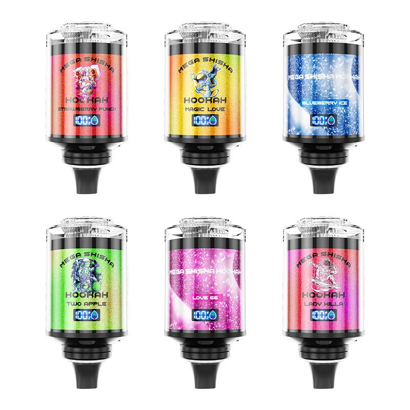 JNR Mega Shisha Hookah 100000 Puffs Disposable Vape
