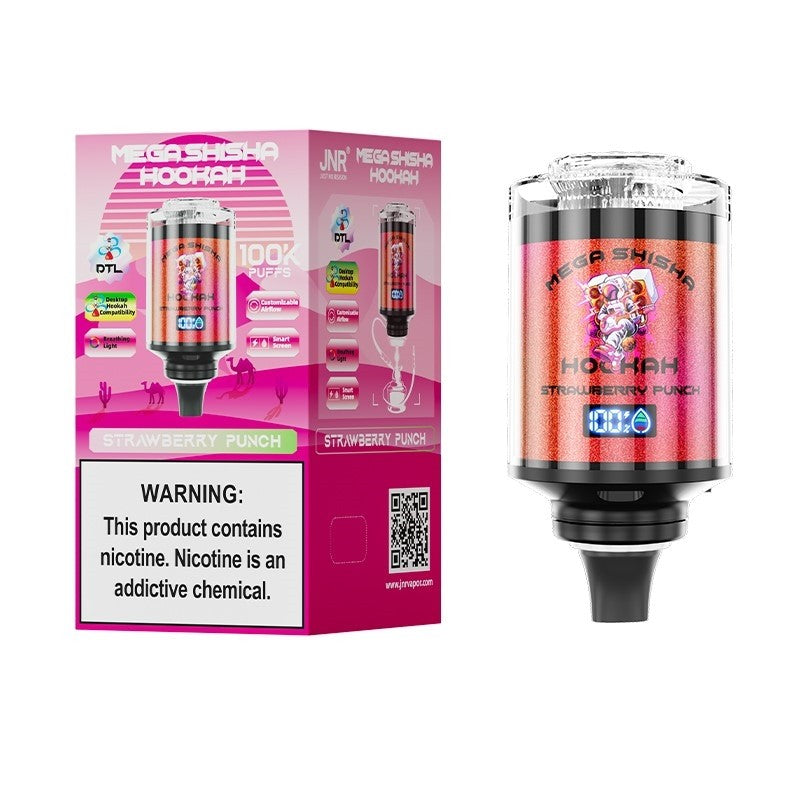 JNR Mega Shisha Hookah 100000 Puffs Disposable Vape