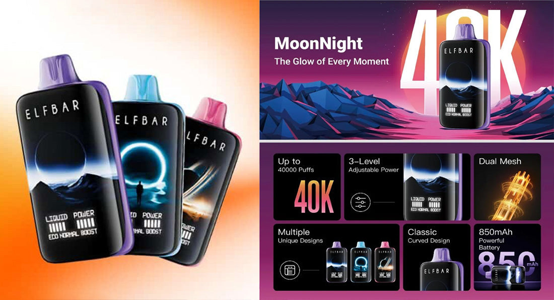 Elf Bar Moon Night 40000 Puffs Disposable Vape: The Future of Vaping