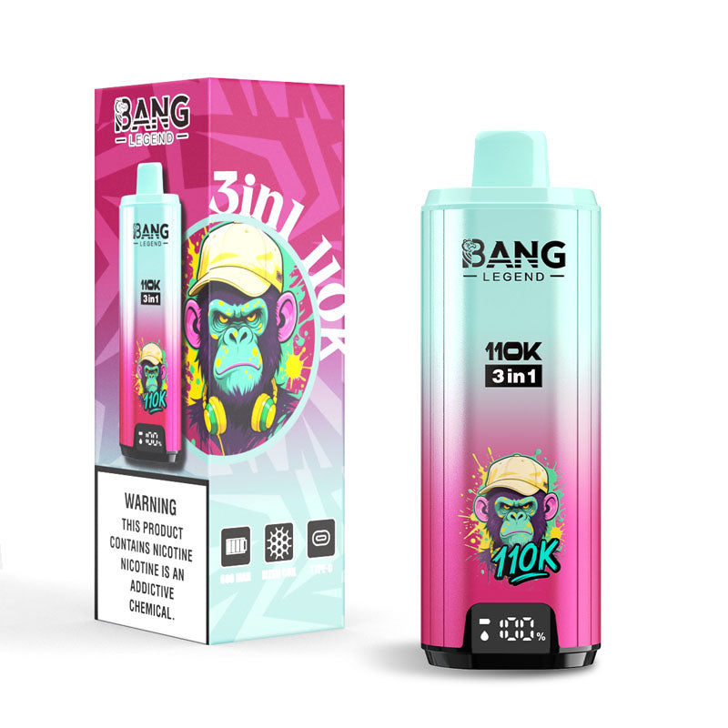 Bang Legend 110000 Puffs Triple Flavors Disposable Vape