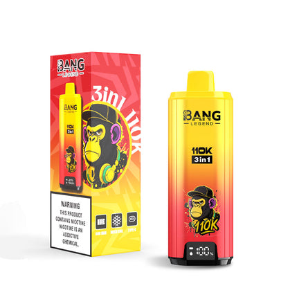 Bang Legend 110000 Puffs Triple Flavors Disposable Vape