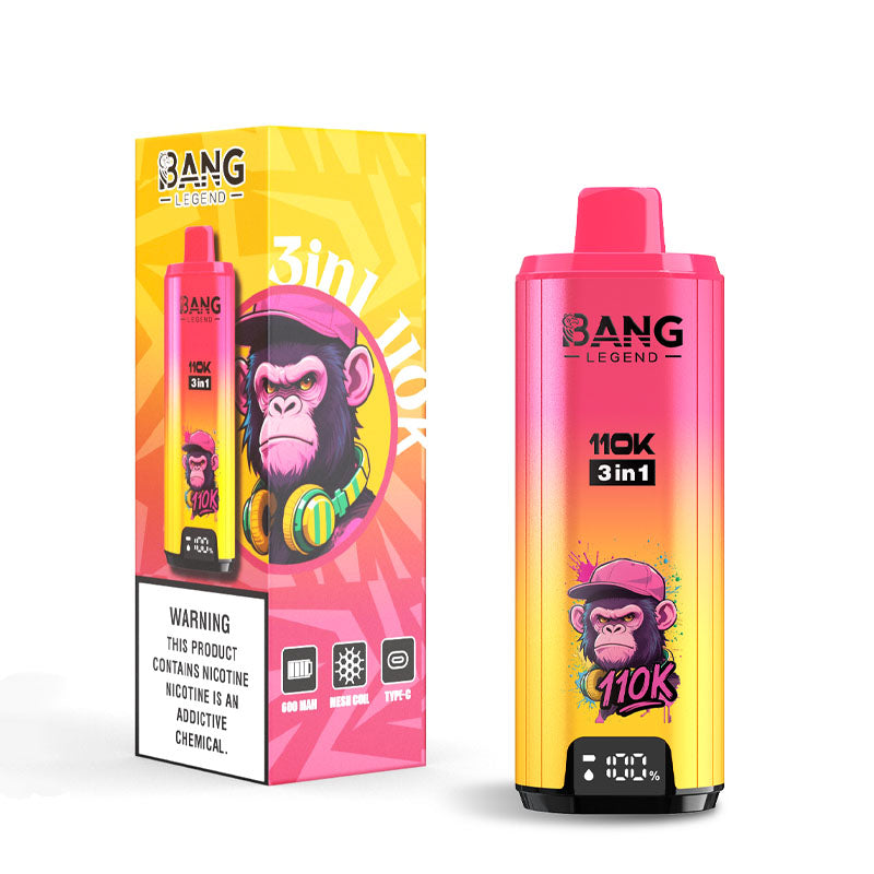 Bang Legend 110000 Puffs Triple Flavors Disposable Vape
