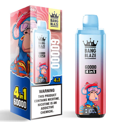 Bang Blaze 60000 Puffs 4in1 Flavor Disposable Vape