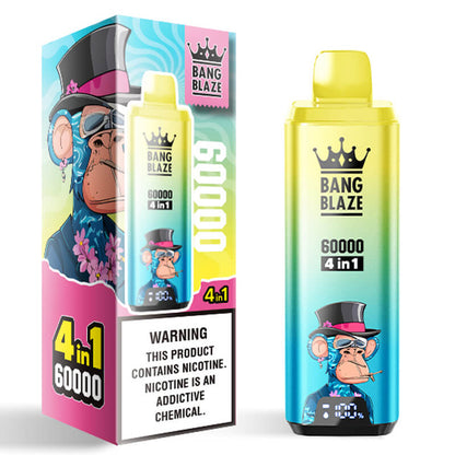 Bang Blaze 60000 Puffs 4in1 Flavor Disposable Vape