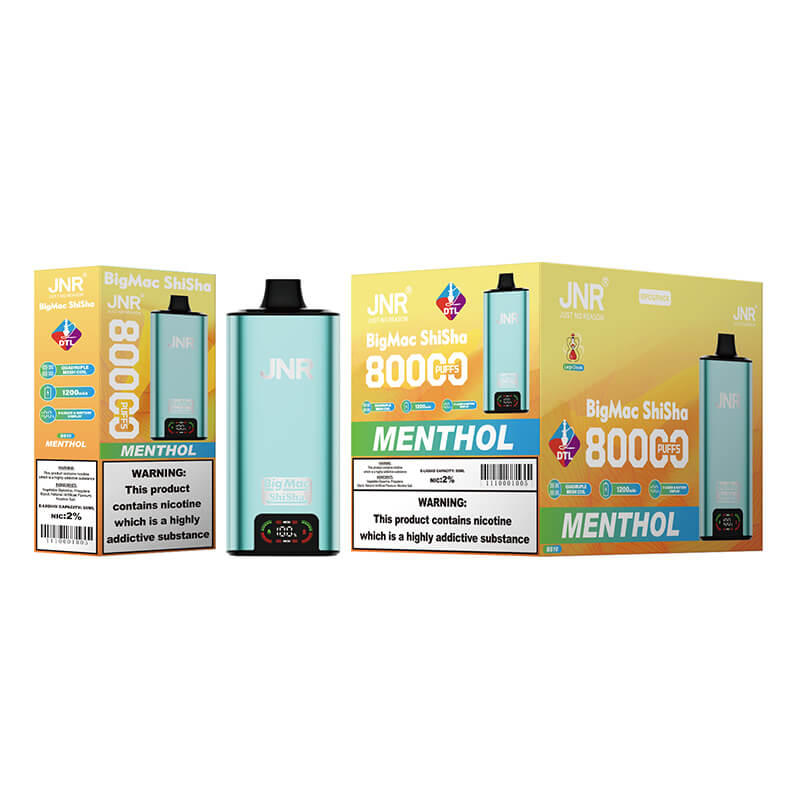 JNR Big Mac Shisha 80000 Puffs Disposable Vape