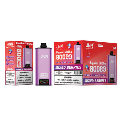 JNR Big Mac Shisha 80000 Puffs Disposable Vape