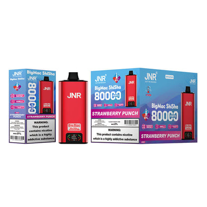 JNR Big Mac Shisha 80000 Puffs Disposable Vape