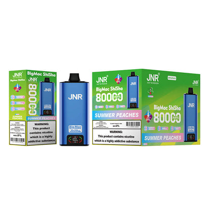 JNR Big Mac Shisha 80000 Puffs Disposable Vape