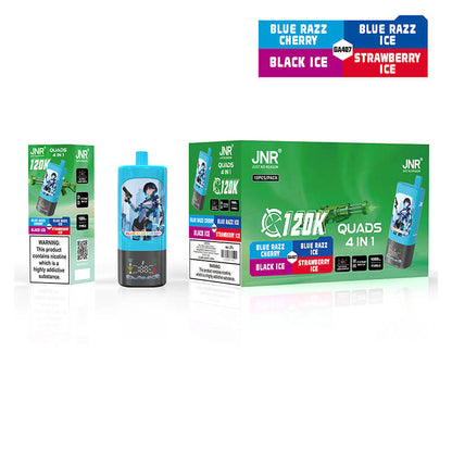 JNR Quads 120000 Puffs 4in1 Disposable Vape