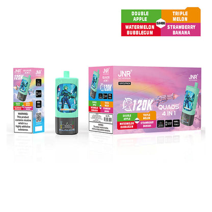 JNR Quads 120000 Puffs 4in1 Disposable Vape