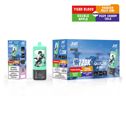 JNR Quads 120000 Puffs 4in1 Disposable Vape