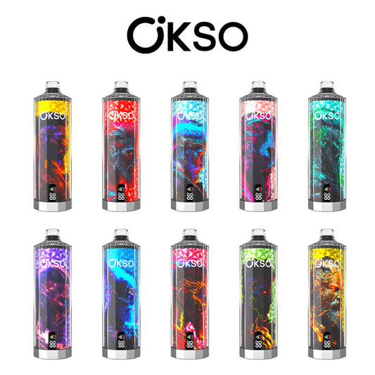 OKSO Shisha Hookah Mega 50000 Puffs Disposable Vape