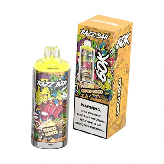 Razz Bar 60000 Puffs Disposable Vape