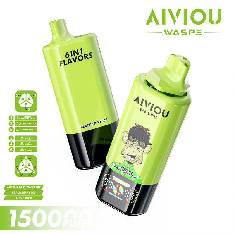 Waspe Aiviou 150000 Puffs 6in1  Disposable Vape