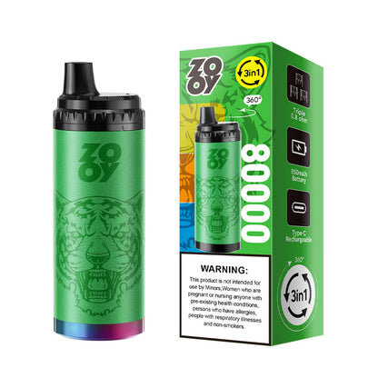 Zooy King Triple 80000 Puffs Disposable Vape