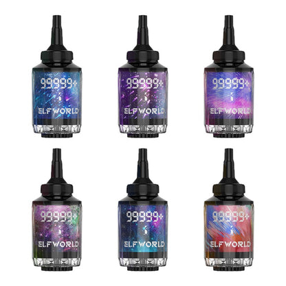 ELFWORLD Shisha Hookah 100000 Puffs Disposable Vape