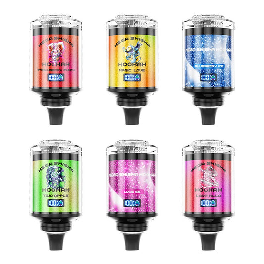 JNR Mega Shisha Hookah 100000 Puffs Disposable Vape