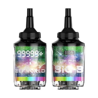 ELFWORLD Shisha Hookah 100000 Puffs Disposable Vape
